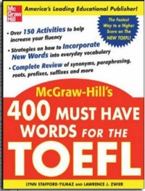 کتاب 400 کلمه ضروری برای آزمون تافل